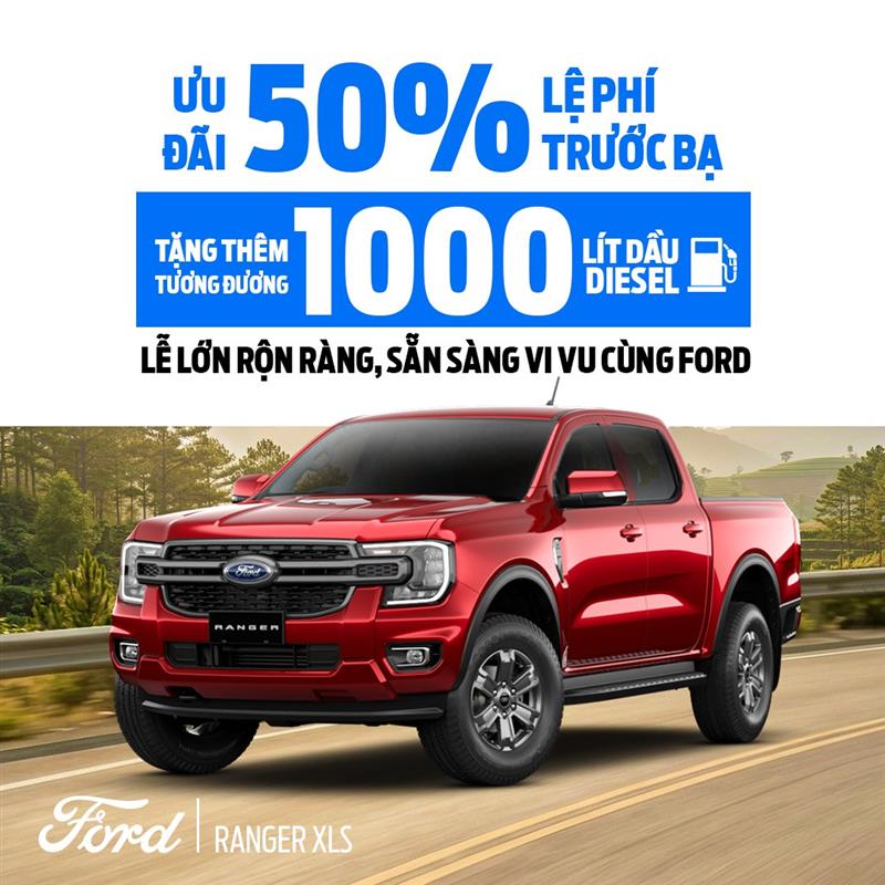 ƯU ĐÃI ĐẶC BIỆT THÁNG 4 – DÀNH RIÊNG CHO FORD RANGER NEXT-GEN