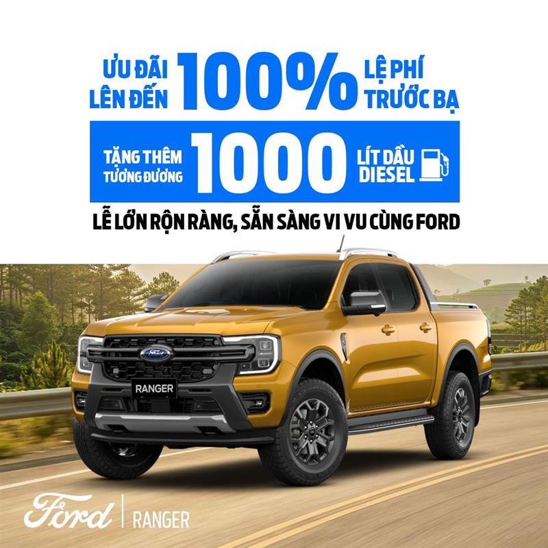 SẴN SÀNG VI VU KHÔNG ÂU LO CÙNG FORD
